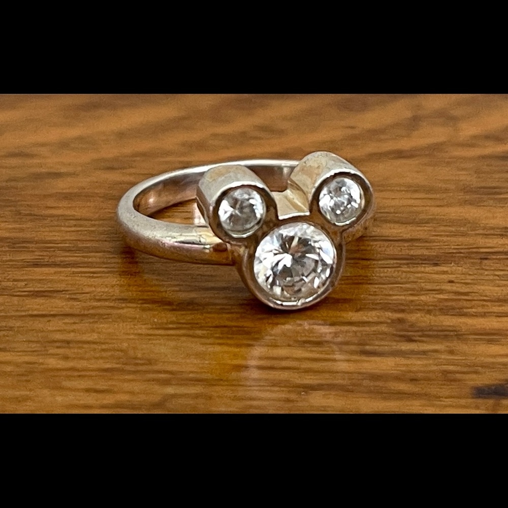 Mickey Mouse Silver Ring